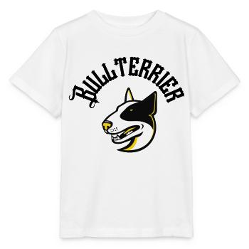 Bullterrier - Stanley/Stella Kinder T-Shirt MINI CREATOR  - Weiß - Vorne - Maike (125cm)