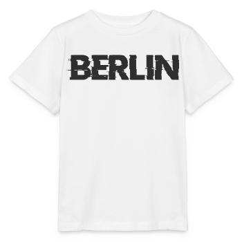 Lettrage Berlinois - T-shirt bio MINI CREATOR Stanley/Stella Enfant - blanc - Devant - Maike (125cm)