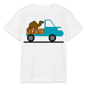 Camion - T-shirt bio MINI CREATOR Stanley/Stella Enfant - blanc - Devant - Maike (125cm)