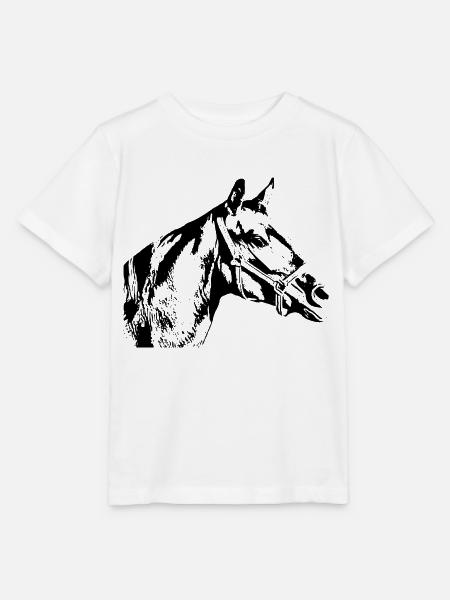 Pferd - Stanley/Stella Kinder T-Shirt MINI CREATOR - Weiß