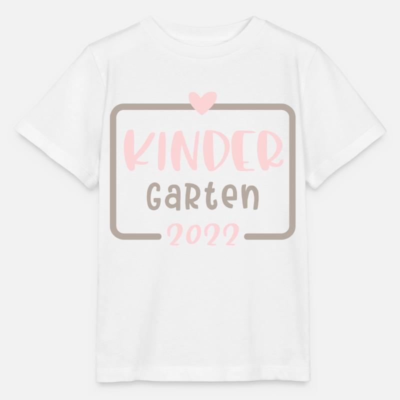 Kindergarten 2022 Herz - Stanley/Stella Kinder T-Shirt MINI CREATOR  - Weiß
