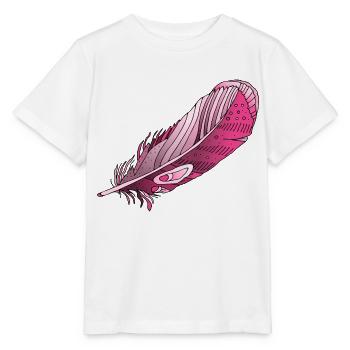 Plume - T-shirt bio MINI CREATOR Stanley/Stella Enfant - blanc - Devant - Maike (125cm)