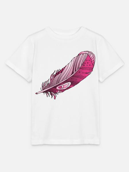 Feder - Stanley/Stella Kinder T-Shirt MINI CREATOR  - Weiß