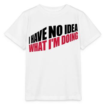 Aucune idée - T-shirt bio MINI CREATOR Stanley/Stella Enfant - blanc - Devant - Maike (125cm)