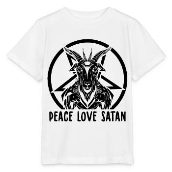 Satanism - Stanley/Stella MINI CREATOR Kids’ T-Shirt - white - Front - Maike (125cm)