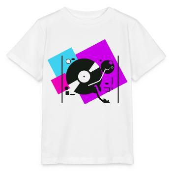 Platines colorées5 - T-shirt bio MINI CREATOR Stanley/Stella Enfant - blanc - Devant - Maike (125cm)