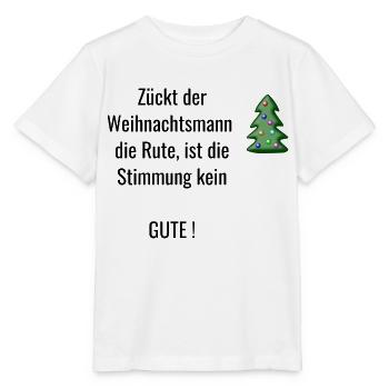 Weihnachten - Stanley/Stella Kinder T-Shirt MINI CREATOR  - Weiß - Vorne - Maike (125cm)