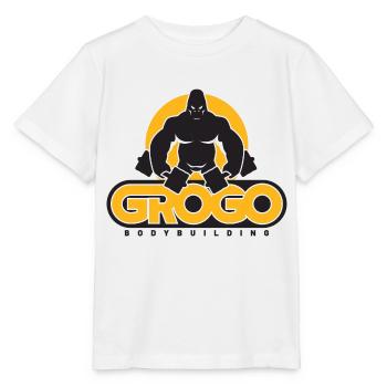 Gorilla Bodybuilding - T-shirt bio MINI CREATOR Stanley/Stella Enfant - blanc - Devant - Maike (125cm)