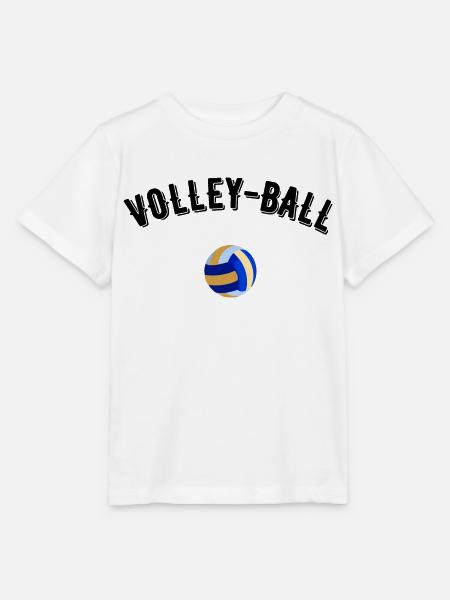 Volleyball - Stanley/Stella Kinder T-Shirt MINI CREATOR - Weiß