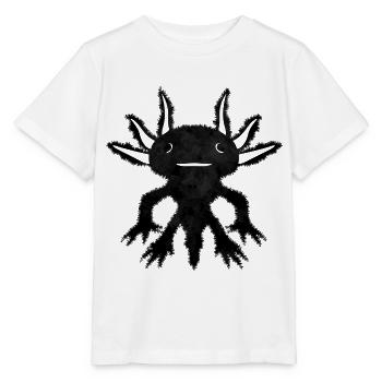 Finnish Goth Aesthetic Gothic Axolotl Goth - Stanley/Stella Kinder T-Shirt MINI CREATOR  - Weiß - Vorne - Maike (125cm)