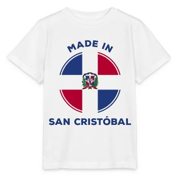 San Cristobal - T-shirt bio MINI CREATOR Stanley/Stella Enfant - blanc - Devant - Maike (125cm)