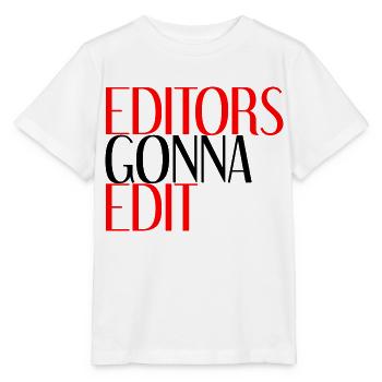 Les éditeurs vont à Edit 4 - T-shirt bio MINI CREATOR Stanley/Stella Enfant - blanc - Devant - Maike (125cm)