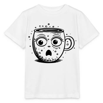 Schock-Tasse - Stanley/Stella Kinder T-Shirt MINI CREATOR  - Weiß - Vorne - Maike (125cm)