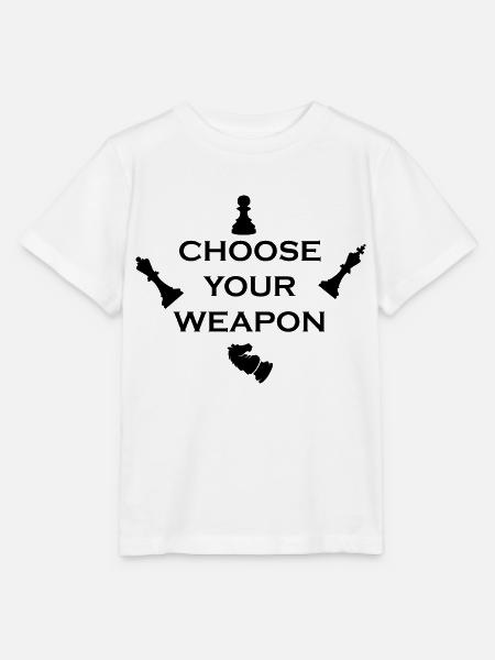 boardgame chess backgammon game night - Stanley/Stella Kinder T-Shirt MINI CREATOR - Weiß
