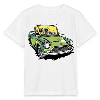 Lise en cabriolet - T-shirt bio MINI CREATOR Stanley/Stella Enfant - blanc - Devant - Maike (125cm)