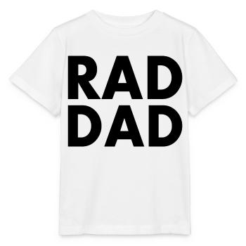 Rad dad - T-shirt bio MINI CREATOR Stanley/Stella Enfant - blanc - Devant - Maike (125cm)