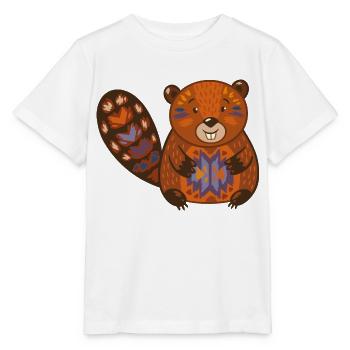 Wildtiere - Stanley/Stella Kinder T-Shirt MINI CREATOR  - Weiß - Vorne - Maike (125cm)