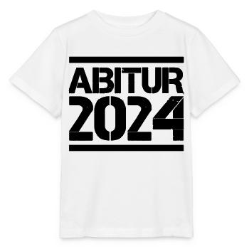 abitur 2024 - Stanley/Stella Kinder T-Shirt MINI CREATOR  - Weiß - Vorne - Maike (125cm)