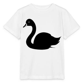 Cygne - T-shirt bio MINI CREATOR Stanley/Stella Enfant - blanc - Devant - Maike (125cm)