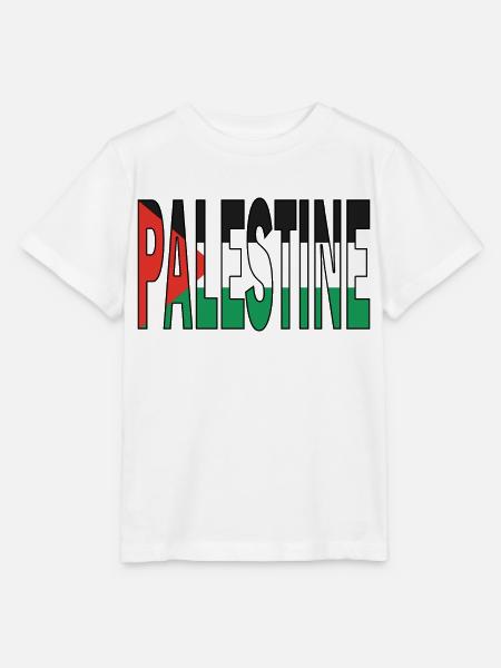 Palestine in Nationalfarben - Stanley/Stella Kinder T-Shirt MINI CREATOR  - Weiß