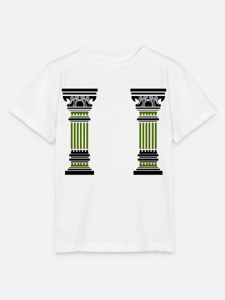 antike säule 2 - Stanley/Stella Kinder T-Shirt MINI CREATOR  - Weiß