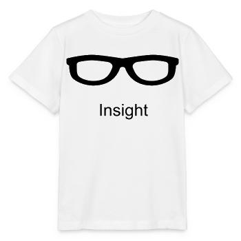 INSIGHT Durchblick - Stanley/Stella Kinder T-Shirt MINI CREATOR  - Weiß - Vorne - Maike (125cm)