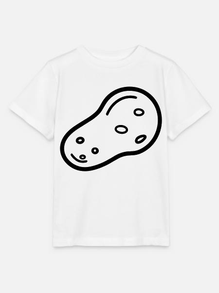 patate - T-shirt bio MINI CREATOR Stanley/Stella Enfant - blanc