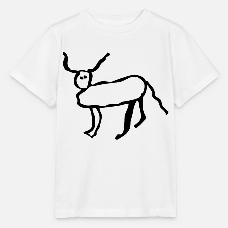 Coucou petite perruche - T-shirt bio MINI CREATOR Stanley/Stella Enfant - blanc