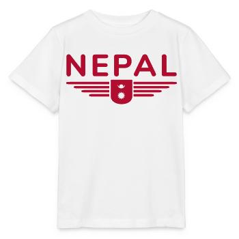 Nepal Design – Himalaya Abenteuer - Stanley/Stella Kinder T-Shirt MINI CREATOR  - Weiß - Vorne - Maike (125cm)