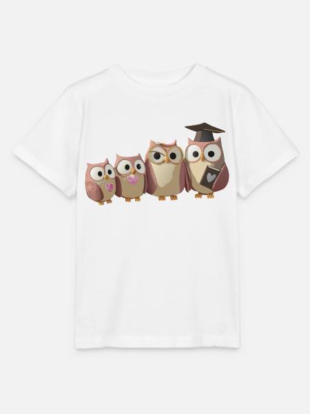 PROFESSOR EULE - Stanley/Stella Kinder T-Shirt MINI CREATOR - Weiß