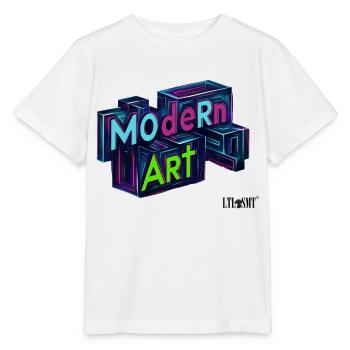 MOdeRn ART - Stanley/Stella MINI CREATOR Kids’ T-Shirt - white - Front - Maike (125cm)