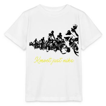 Kmoet just nothing, Dialecte anversois Chemises - T-shirt bio MINI CREATOR Stanley/Stella Enfant - blanc - Devant - Maike (125cm)