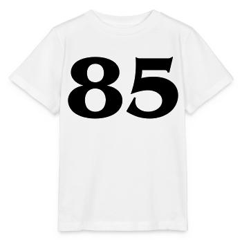 Nombre 85 - T-shirt bio MINI CREATOR Stanley/Stella Enfant - blanc - Devant - Maike (125cm)