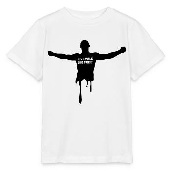 livewilddiefree - Stanley/Stella MINI CREATOR Kids’ T-Shirt - white - Front - Maike (125cm)