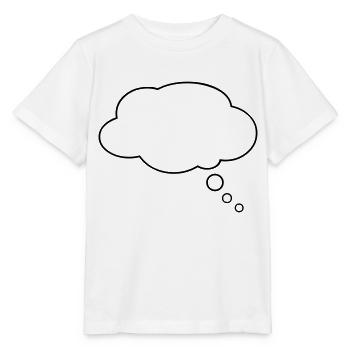 Talking bubble - comic - Stanley/Stella MINI CREATOR Kids’ T-Shirt - white - Front - Maike (125cm)
