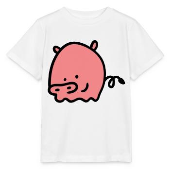 Schweinchen 2 - Stanley/Stella Kinder T-Shirt MINI CREATOR  - Weiß - Vorne - Maike (125cm)