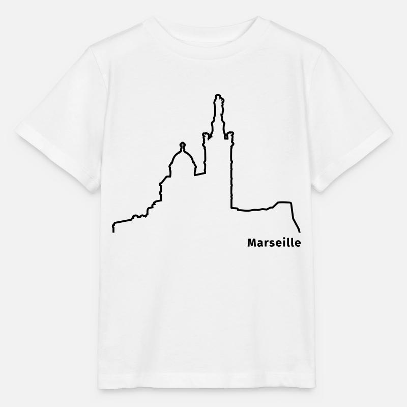 Marseille - Stanley/Stella Kinder T-Shirt MINI CREATOR  - Weiß
