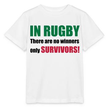 rugby - Stanley/Stella MINI CREATOR Kids’ T-Shirt - white - Front - Maike (125cm)