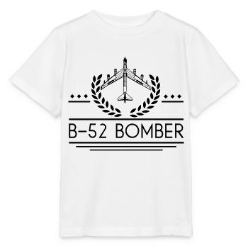 b52 bomber - T-shirt bio MINI CREATOR Stanley/Stella Enfant - blanc - Devant - Maike (125cm)