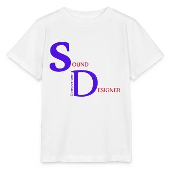 Compositeur Sound Designer - T-shirt bio MINI CREATOR Stanley/Stella Enfant - blanc - Devant - Maike (125cm)