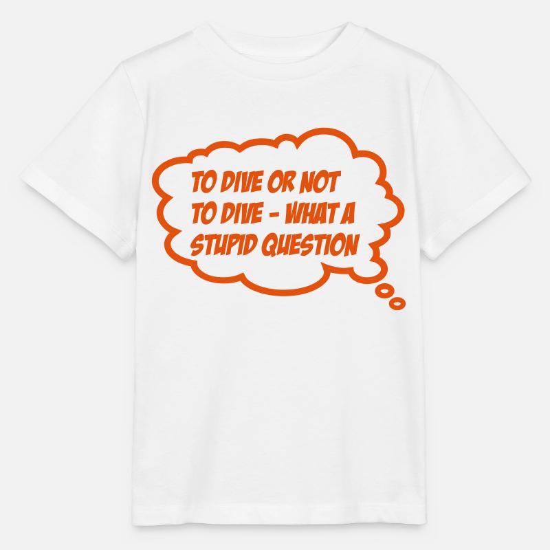 plongée - T-shirt bio MINI CREATOR Stanley/Stella Enfant - blanc