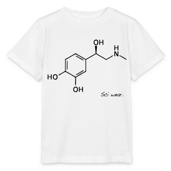 Adrenalin Kick - Stanley/Stella Kinder T-Shirt MINI CREATOR  - Weiß - Vorne - Maike (125cm)