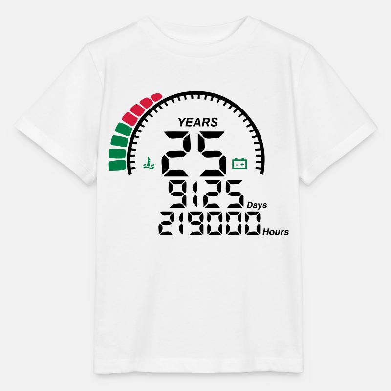 Jahre 25 Jahre Jubiläum Meter - Stanley/Stella Kinder T-Shirt MINI CREATOR - Weiß