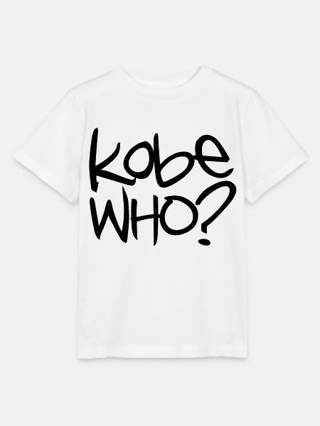 Basketball - Kobe Who? - Stanley/Stella Kinder T-Shirt MINI CREATOR  - Weiß