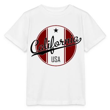 Californie - T-shirt bio MINI CREATOR Stanley/Stella Enfant - blanc - Devant - Maike (125cm)
