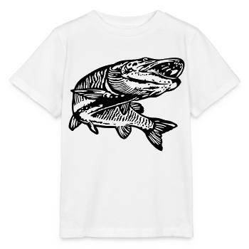 Hecht - Stanley/Stella Kinder T-Shirt MINI CREATOR  - Weiß - Vorne - Maike (125cm)