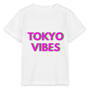 TOKYO VIBES - Stanley/Stella Kinder T-Shirt MINI CREATOR  - Weiß - Vorne - Maike (125cm)