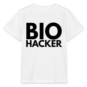 bio hacker - Stanley/Stella MINI CREATOR Kids’ T-Shirt - white - Front - Maike (125cm)