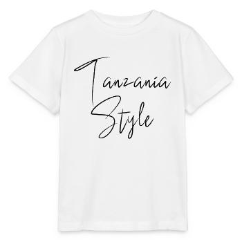 Tanzania Style - Stanley/Stella MINI CREATOR Kids’ T-Shirt - white - Front - Maike (125cm)