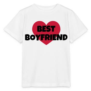 Love Girlfriend Boyfriend Liebe Amour Wedding - Stanley/Stella MINI CREATOR Kids’ T-Shirt - white - Front - Maike (125cm)